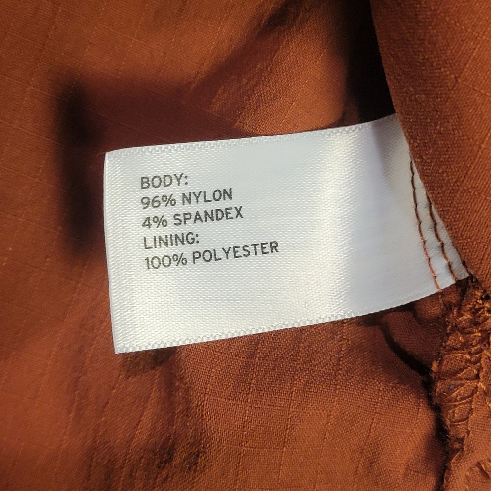 Duluth Trading Co Womens Utility Vest Rust Orange Ripstop Fishing Hiking Small - Picture 7 of 11
